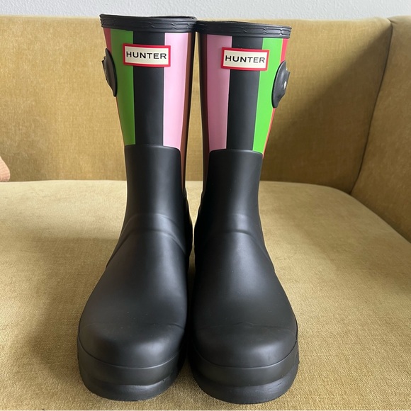 Just Reduced! HUNTER x Rowing Blazers Short Croquet Rain Boot - Picture 9 of 15